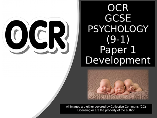 OCR GCSE Psychology (9-1): Development, Paper 1