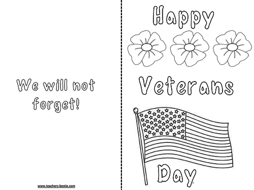 Happy Veterans Day - Thank you Cards | Teaching Resources