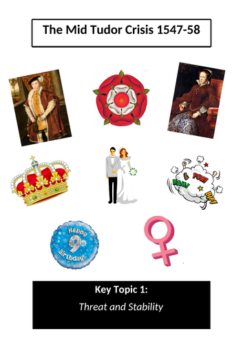 OCR AS Level: Later Tudors Threat and Stability workbook