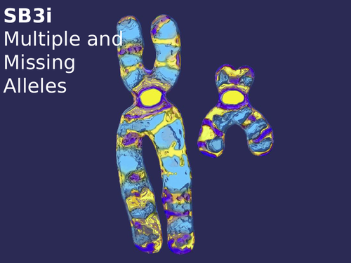 Edexcel SB3i Multiple and Missing Alleles