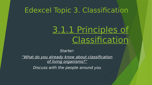 Principles of Classification