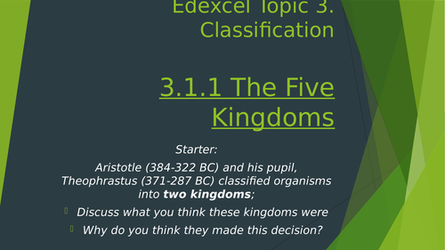 The Five Kingdoms & Domains