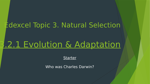 Evolution & Adaptations
