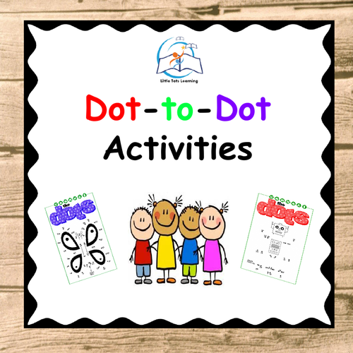 Dot To Dot Numbers 1 40 Teaching Resources
