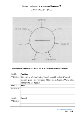 Year 3 - Learning Maths Words