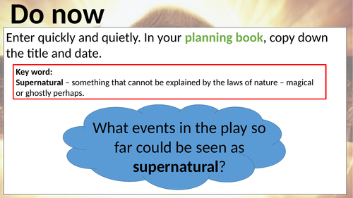 Shakespeare ('Macbeth') - Act Four