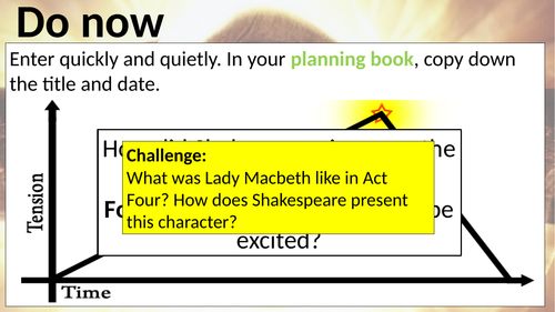 Shakespeare ('Macbeth') - Act Five