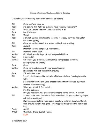 Staff Panto - Magic, Kidnap and Enchanted Come Dancing