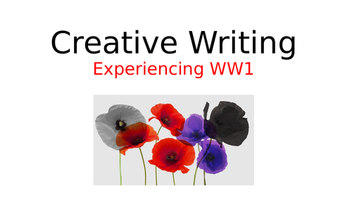 Remembrance- Creative Writing and Source Analysis