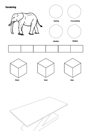 Rendering Introduction Lesson, Form and Materials