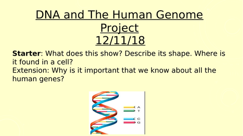 DNA 9-1 GCSE AQA