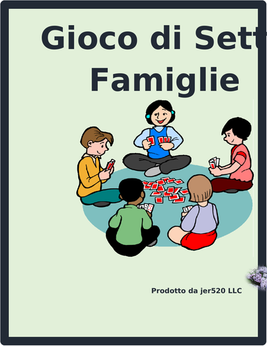 IRE (isc) Verbs in Italian Verbi IRE Gioco di Sette Famiglie
