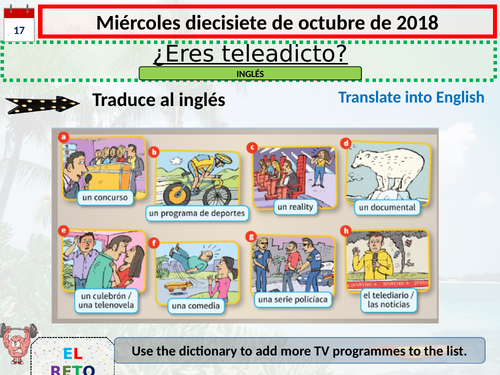 Viva module 4, punto de partida 2, ¿eres teleadicto?