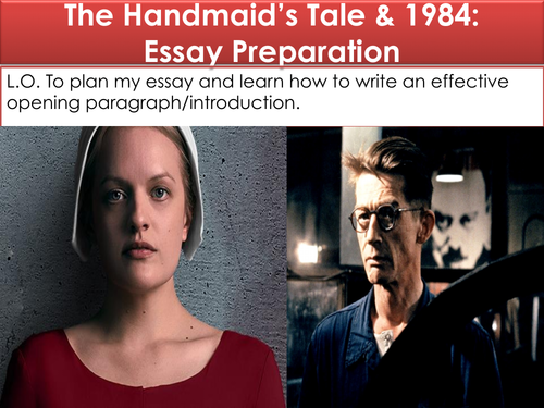 The Handmaid's Tale and 1984 Essay: Planning and Introduction