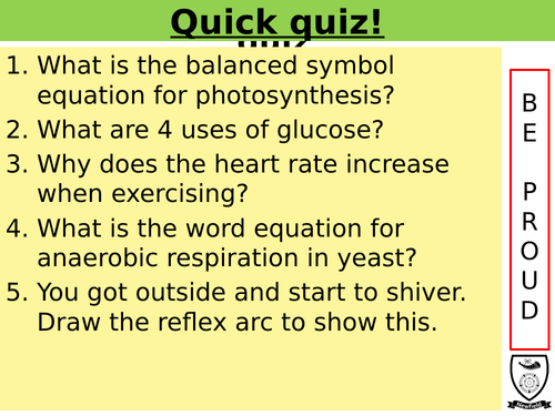GCSE Human endocrine system