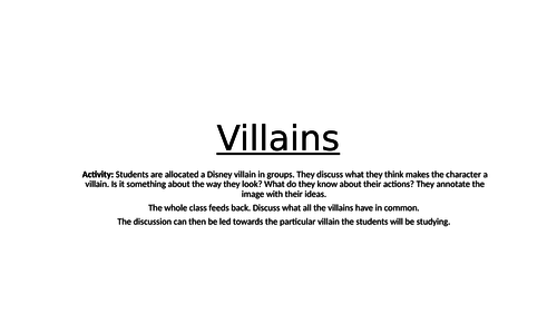 Disney Villains