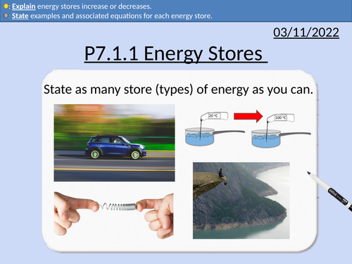 GCSE Physics: Energy Stores