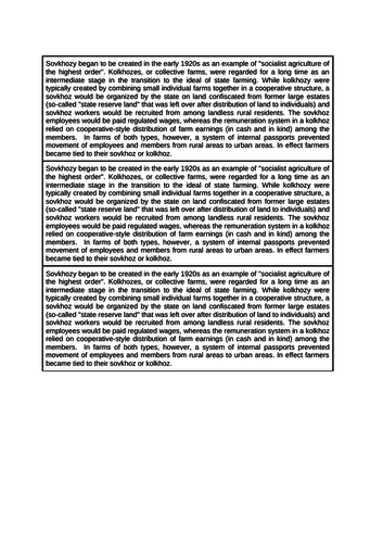 Russia 1905-41 Part 4