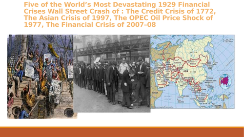 Five Outstanding Global Financial Crisis