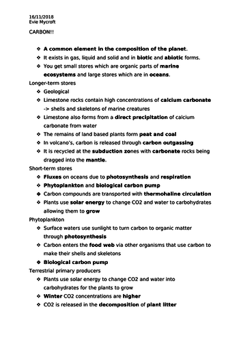 A-LEVEL GEOGRAPHY ALL REVISION NOTES !!!!!!!!