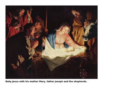 RE KS1 Baby Jesus (Whole lesson)