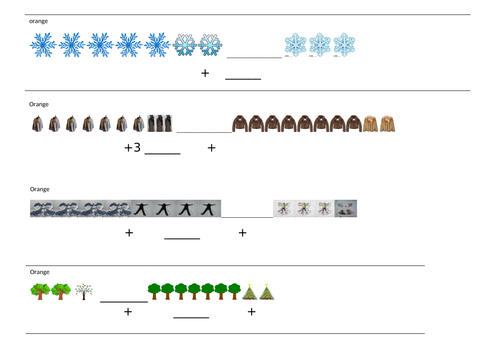 Year 1 Comparing statements 1
