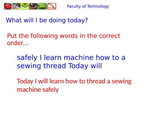 Threading a sewing machine (Bernina 1008)