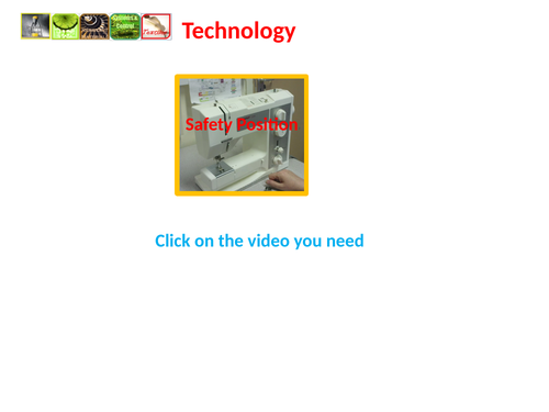 Threading a Bernina - Part 1 - safety position