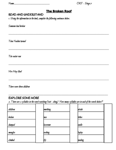 Reading Comprehension Bundle (6)