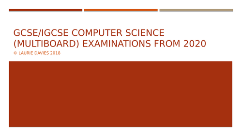 Binary Computer Science GCSE