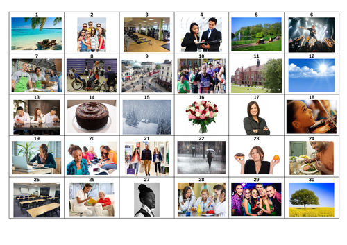 Photo Description Revision Game