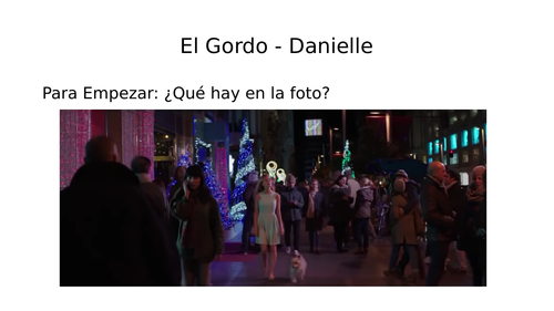 Danielle: El Gordo 2017