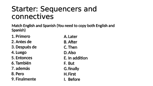 "Mis vacaciones" Bundle of lessons for Unit 1 Mira GCSE Higher