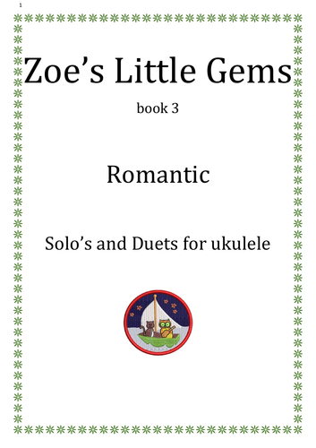 Romantic  Duets for ukulele