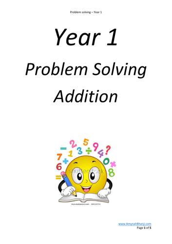 sharing problem solving year 1