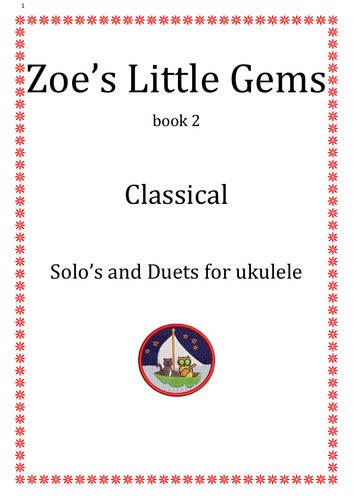 Classical  Solo’s and Duets for ukulele