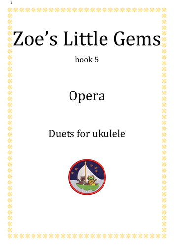 Opera  Duets for ukulele