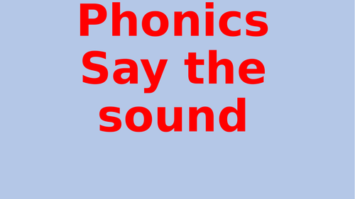 Phonics Read Write Inc Set 2& 3 Sounds Powerpoint