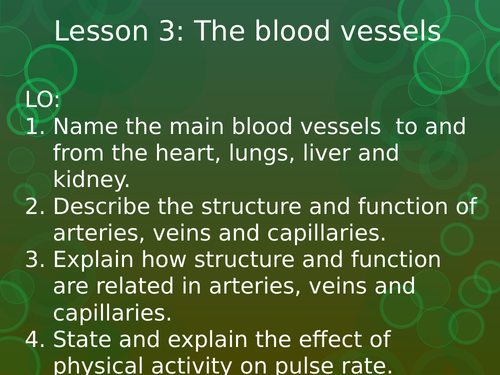 Heart and circulation full topic. IGCSE Biology