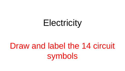 AQA Electricity intervention Y11