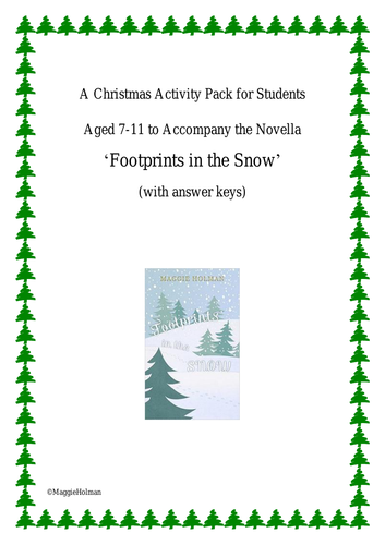 'Footprints in the Snow': Christmas Activity Pack