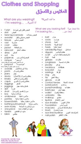 Clothes - vocabulary revision: English ESL worksheets pdf & doc