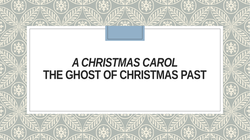 A Christmas Carol Stave 2