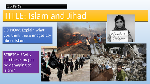 Edexcel Religious Studies Spec B - Islam // Greater and Lesser Jihad