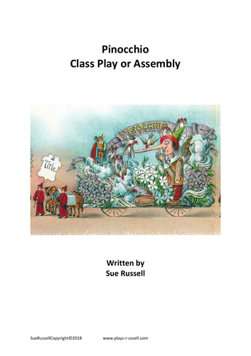 Pinocchio Class Play or Assembly