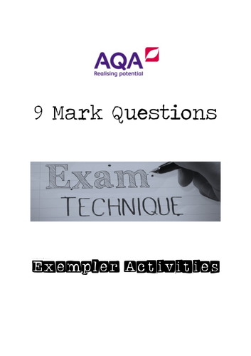 AQA GCSE Business Studies 9 Mark Practice