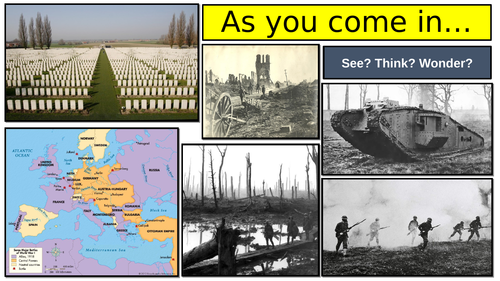 World War One Overview Lesson