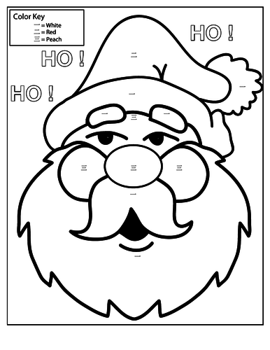 FREEBIE | Christmas Color In - Santa & Snowman (Mandarin Chinese)
