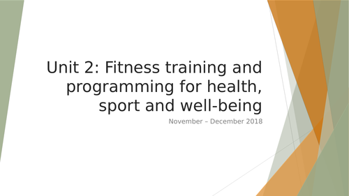 BTEC SPORT - LEVEL 3 - UNIT 2 - LEARNING AIM B