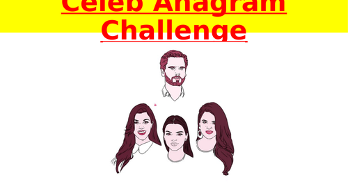 The Anagram Challenge! (5 separate PowerPoints)